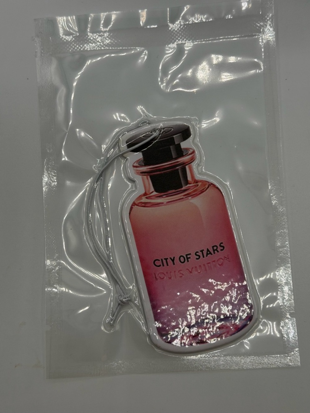 Source Unknown Pink Bottle Air Freshener with Black Cap
